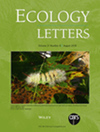 ECOLOGY LETTERS杂志封面